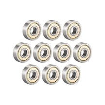 Acerbis 10 Adet 626zz Rulman, Metal Mühürlü Çok Amaçlı Minyatür Bilya Rulman, 6x19x6 Ölçülerinde Diğer