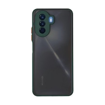 Huawei Nova Y70 Uyumlu Kılıf Montreal Silikon Kapak - Yeşil