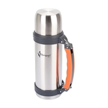 Avcı Termosu - 0.75 Lt - Çift Kat Çelik - Penguen - İnox Png-3015 Çok Renkli