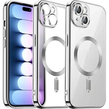 Newface Apple İphone 13 Kılıf Kross Magneticsafe Kapak - Titan Gri