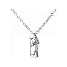 Anubis Figürlü Metal Kolye 60 Cm Zincir Mistik Antik Mısır Tasarımı Çok renkli