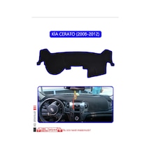 Kia Cerato 2008-2012torpido Koruma Halısı Mavi Kenar
