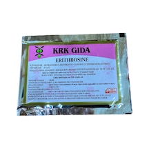 Krk Gıda E127 Erithrosine Gıda Boyası Açık Pembe 9 G