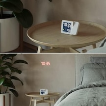 Braun Dijital Kablosuz Projeksiyonlu Çalar Saat, Orta Avrupa Saat Dilimi Dcf İçin, Negatif Lcd Ekranlı, Hızlı Ayar Ve Alarm Bip Sesi, Siyah Renkte, Model Bc15b-dcf.
