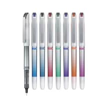 Mavi Siyah Kırmızı Pilot Kalem 3 Adet Uniball Eye Needle 0.7 Mm İğne Uçlu Pilot Kalem Ub-187s İğne Uçlu Likit Mürekkep Mavi