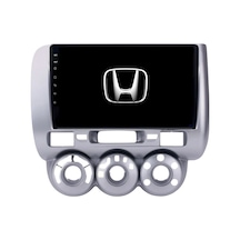 Honda Jazz Araç Multimedya Android Ekran Carplay Navigasyon Double Teyp 4+64 9" 02-08 Silver Cadence
