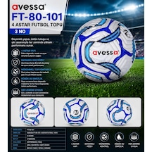 Avessa Ft-80-101 Futbol Topu No3 Mavi