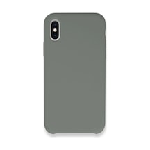 Apple İphone Xs Max Kılıf Lansman Legant Silikon - Gri