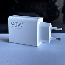 Xıaomı Xiaomi 90w Turbo Şarj Adaptörü + 6a Type-c Kablo Mi 14/13/ultra Poco X7/x6 Pro Uyumlu Uk Whıtedistribütör Garantili