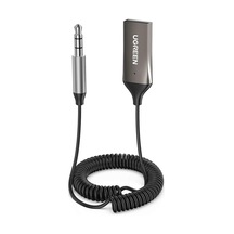 Ayrex Ugreen Mikrofonlu 3.5 Mm Aux Bluetooth 5.3 Alıcı Adaptör Araç Kiti