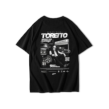 Brz Collectıon Brz Collection Unisex Oversize Dominic Toretto T-shirt Siyah