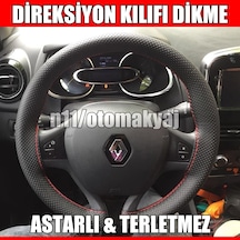 Renault Kadjar Oto Direksiyon Kılıfı Dikme