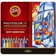 Koh-ı Noor Set Of Artist´s Coloured Pencils (24 Lü) 3824 24