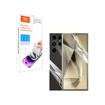 Samsung S24 Plus 2in1 Kırılmaz Cam Özel Kesim Hydrogel Film