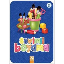 Ers Sevimli Boyama - Lacivert