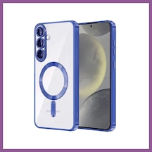 Bezos Samsung Galaxy A37 5g Uyumlu Kross Magneticsafe Kapak - Lacivert Rengaren