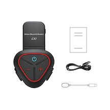 Padalink Kırmızı Motosiklet Yaz Yarım Kask Kulaklığı - Bt5.0, 25 Saat Konuşma Süresi, Ipx6 Su Geçirmez, Akıllı Gürültü Azaltma, Otomatik Çağrı Kabul Etme, Kolay Kurulum