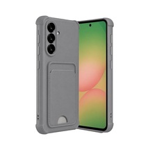 Samsung Uyumlu Galaxy A17 5g Kelvin Kartvizitli Silikon - Gri