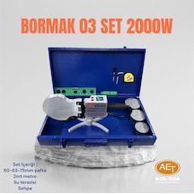2000w Plastik Boru Kaynak Makine Seti