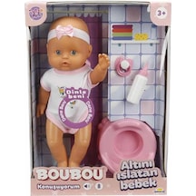 2030121 , Boubou Altını Islatan Ve Konuşan Bebek Seti 30 Cm