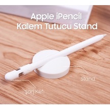 Pencil Uyumlu Kalem Için Silikon Kılıf Ve Stant (Farklı Renkler)