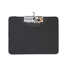 M-pets Duplex Elekli Kedi Kumu Paspası Siyah 60x45 Cm 244-53032.02