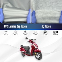 Tvs Jupiter 125 Su Geçirmez Motosiklet Brandası Motor Branda
