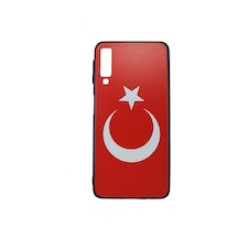 Samsung Galaxy Uyumlu A7 2018 Bayrak Desen Kılıf