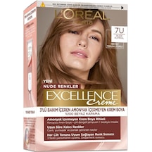 Loreal Excellence Creme Saç Boyası Nude Renkler 7U Nude Kumral