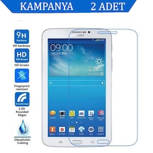 Samsung Uyumlu Galaxy Tab 3 T210 Temperli Cam Tablet Ekran Koruyucu 2 Ad