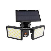 Hubrendy Sh Powermaster Sensörlü 36 Cob Ledli Solar Aydınlatmalı Duvar Lambası W770b