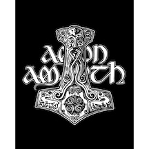 Zepplin Giyim Amon Amarth Thor Hammer Büyük Sırt Patch Yama