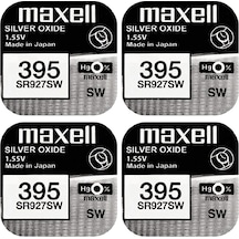 Maxell 395 SR927SW 1.55V Saat Pili 4'lü
