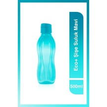 Eco Şişe Kolay Kapak Suluk Ve Matara Mavi 500ml Mavi