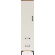 Arges Dolap 2 Raflı 2 Çekmeceli Tek Kapaklı 44x30x182 Çam-aytaşı Çam