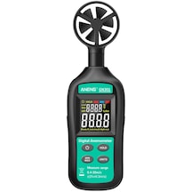 Aneng Gn301 Dijital Anemometre Termometre Sıcaklık Arkadan Aydınlatmalı El Rüzgar Hızı Ölçer Ölçer