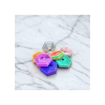Altıgen Fidget Anahtarlık Hareketli
