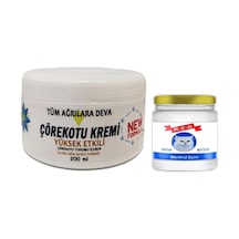 Süper Çörek Otu Kremi Xl Boy 200 Ml+snow Kitten 50 Ml Menthol Balm