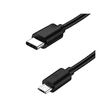 Type C To Mikro Micro Usb Şarj Ve Data Ara Kablosu 1 Metre