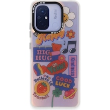 Gld-spt- Newface Xiaomi Redmi 12c Kılıf Estoril Desenli Kapak - Estoril - 15