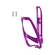 West Bıkıng Yp0704043 Bisiklet Su Şişesi Kafesi Pc+fiberglas Bisiklet Şişe Montaj Braketi - Mor
