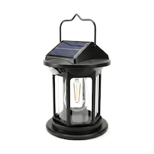 Panther Pt-387 Usb Şarjlı Solar Kamp Lambası Siyah