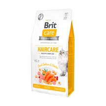 Brit Care Grain Free Hair Care Healthy & Shiny Coat Tavuklu ve Somonlu Kedi Maması 2 KG