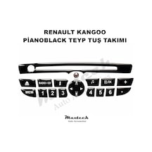 Renault Kangoo Pianoblack Teyp Tuş Takımı