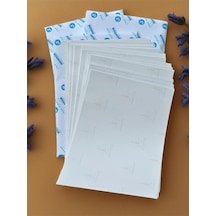 Adestor Marka 7 X 29 Arkası Kesimli 50 Adet Yapışkanlı Mat 1.hamur Etiket Sticker