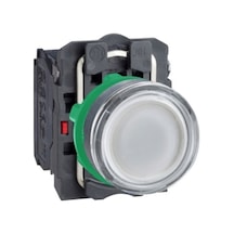 Schneider Xb5aw31b5  Beyaz Işıklı Buton  1na-1nk  Yaylı  24v N11.747
