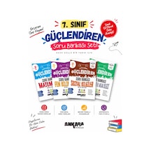 Ankara Yayıncılık 2027 7. Sınıf Matematik + Fen Bilimleri + Sosyal Bilgiler + Din Kültürü Ve Ahlak Bilgisi Yeni Müfredat Bağlam Temelli Güçlendiren Soru Bankası Seti 4 Kitap