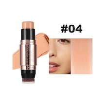 1 Pc Çift Kafa Yüz Bronzlaştırıcı Kontur Sopa Krem Makyaj Açık Koyu Gölge 04 C01