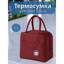 Miralhome Öğle Yemeği İçin Termal Çanta 290464574 Kırmızı