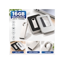 16 Gb Metal Tasarım Usb Flash Bellek Kutulu Metal - 932803225